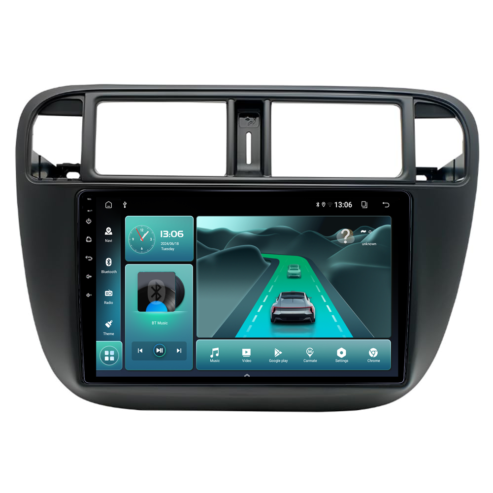 Navigatie dedicata Honda Civic 1995-2001, 8GB RAM 128GB ROM, Octacore, Platforma TS18, Android 14, Display QLED 9", Suporta camera 360", DSP, Carplay&AndroidAuto [4]