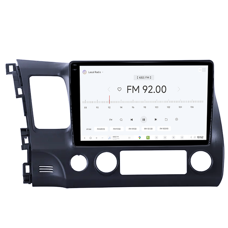 Navigatie dedicata Honda Civic 2006-2011, DUDU3, 4GB RAM 64GB ROM, Octacore, Platforma 8581, Android, Display QLED 9", DSP, Carplay&AndroidAuto [4]