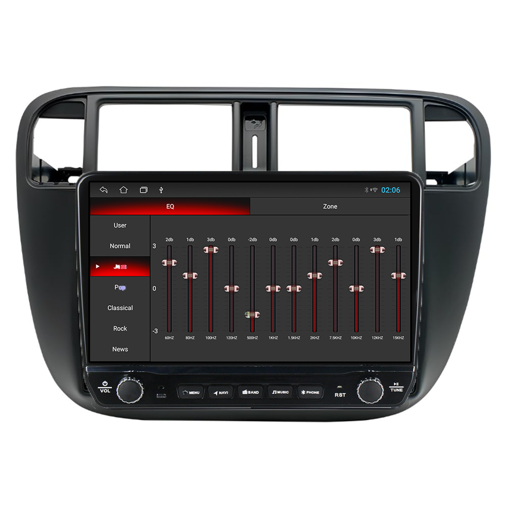 Navigatie dedicata Honda Civic 1995-2001 Tesla Cu Butoane Rotative Model 2024, ANDROID 13, 10 inch , 8+128GB, Internet, Aplicatii, Waze, GPS [5]