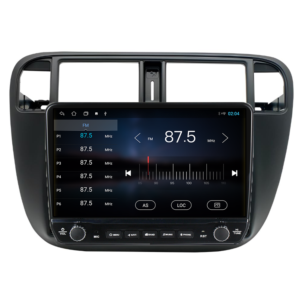 Navigatie dedicata Honda Civic 1995-2001 Tesla Cu Butoane Rotative Model 2024, ANDROID 13, 10 inch , 8+128GB, Internet, Aplicatii, Waze, GPS [4]
