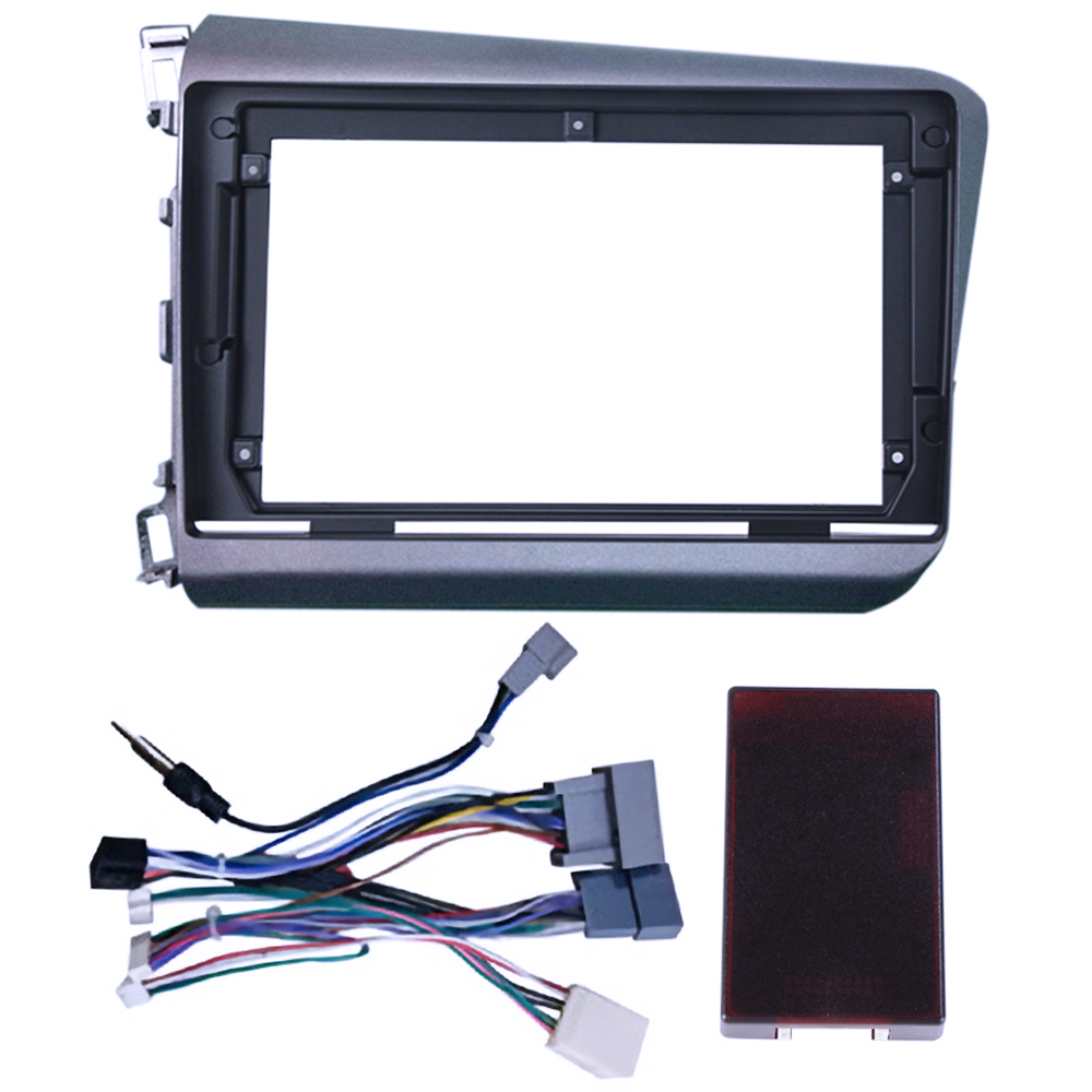 Navigatie dedicata Honda Civic 2012-2016, Tesla Style, 8GB RAM 128GB ROM, Octacore, Android 14, Display QLED 9.7”, Suporta camera 360º, DSP, Carplay&Android Auto, SIM 4G, Ventilator Activ [4]