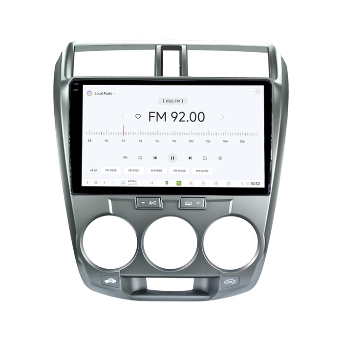 Navigatie dedicata Honda City 2008- 2013, DUDU3, 4GB RAM 64GB ROM, Octacore, Platforma 8581, Android, Display QLED 9", DSP, Carplay&AndroidAuto [4]