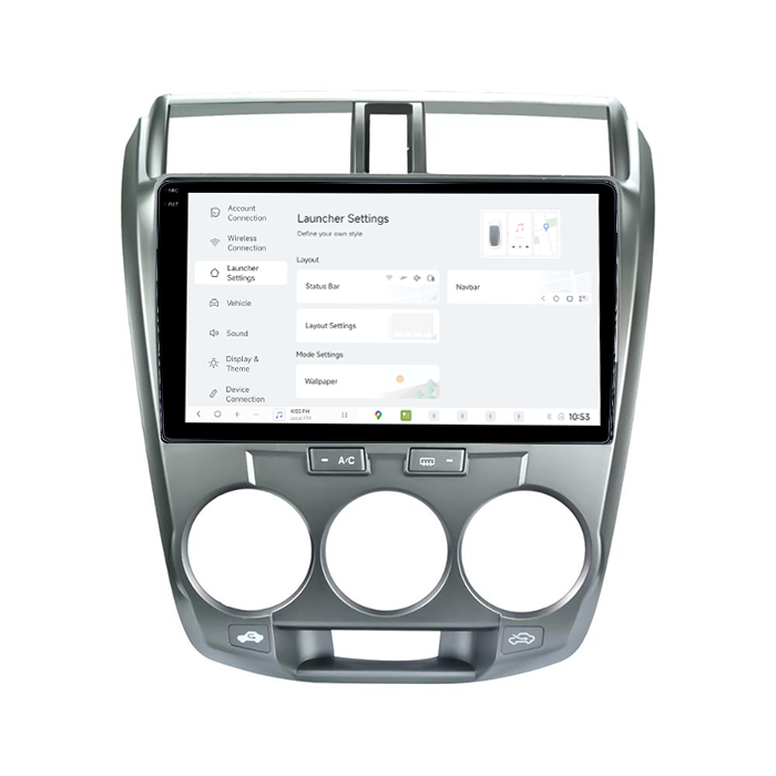 Navigatie dedicata Honda City 2008- 2013, DUDU3, 4GB RAM 64GB ROM, Octacore, Platforma 8581, Android, Display QLED 9", DSP, Carplay&AndroidAuto [5]