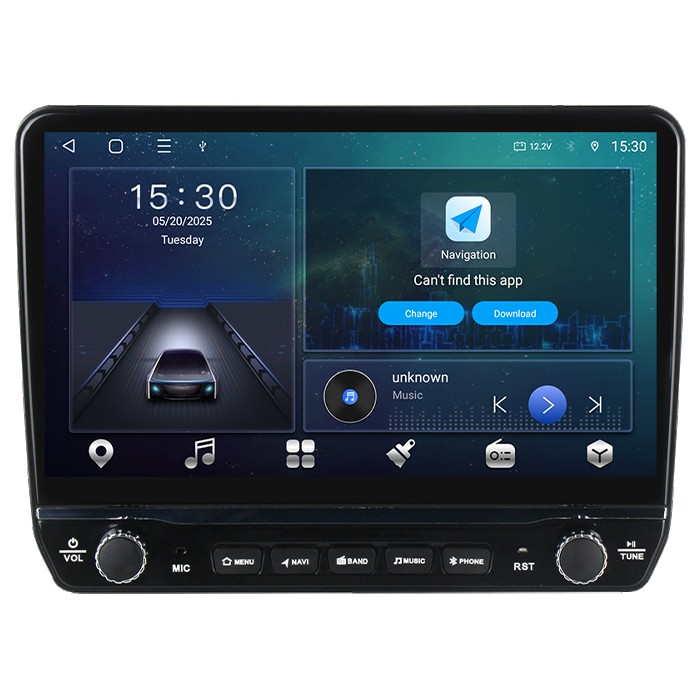 Navigatie dedicata Honda CR-V II 2001-2006 Tesla cu butoane rotative model 2024, 4GB RAM 64GB ROM, Procesor Quadcore, Android 14, Display QLED 10", DSP, Carplay&Android Aut [7]