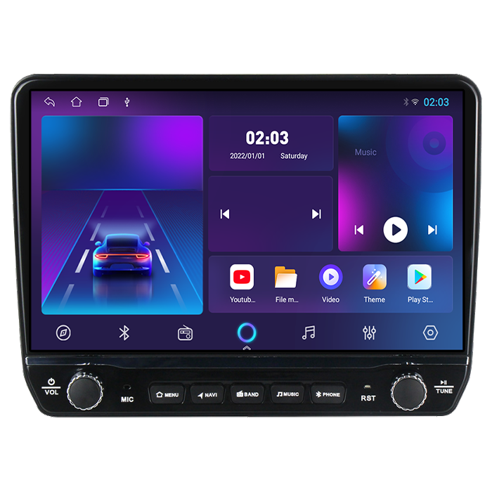 Navigatie dedicata Honda CR-V II 2001-2006 Tesla cu butoane rotative model 2024, 4GB RAM 64GB ROM, Procesor Quadcore, Android 14, Display QLED 10", DSP, Carplay&Android Aut [6]
