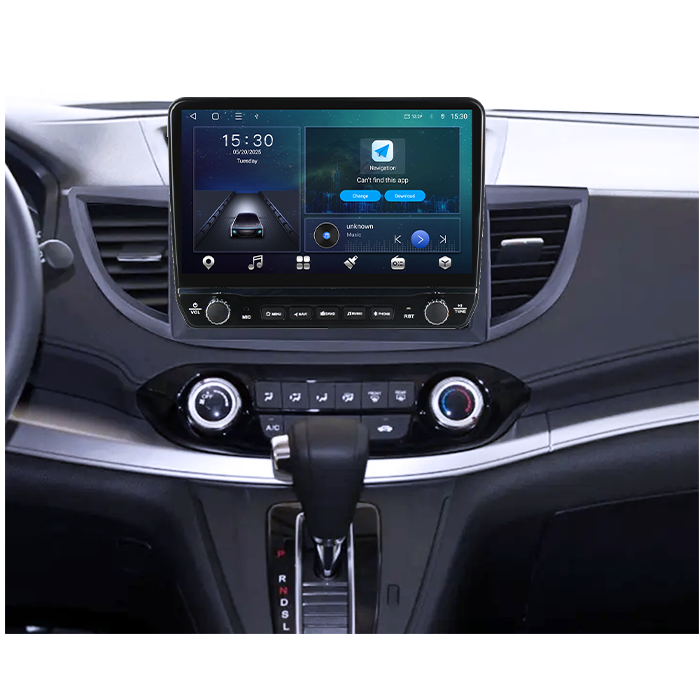 Navigatie dedicata Honda CR-V (2012-2016) Tesla cu butoane rotative model 2024, 4GB RAM 64GB ROM, Procesor Quadcore, Android 14, Display QLED 10", DSP, Carplay&Android Auto [5]