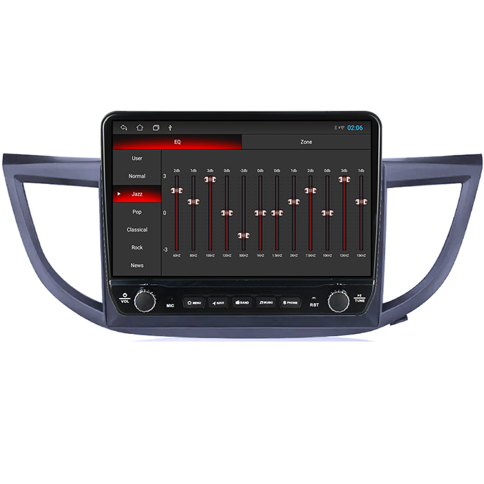 Navigatie dedicata Honda CR-V (2012-2016) Tesla cu butoane rotative model 2024, 4GB RAM 64GB ROM, Procesor Quadcore, Android 14, Display QLED 10", DSP, Carplay&Android Auto [2]