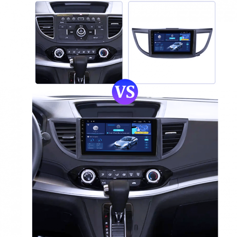 Navigatie dedicata Honda CR-V 2012, 4GB RAM 64GB ROM, Quadcore, Android 14, Display QLED 1K 10", DSP, Carplay&Android Auto, Suport camere AHD [4]
