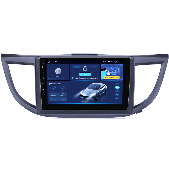 Navigatie dedicata Honda CR-V 2012, 8GB RAM 128GB ROM, Octacore, Platforma TS18, Android 13, Display QLED 10.25”, Suporta camera 360º, DSP, Carplay&Android Auto, SIM 4G, Ventilator Activ [2]