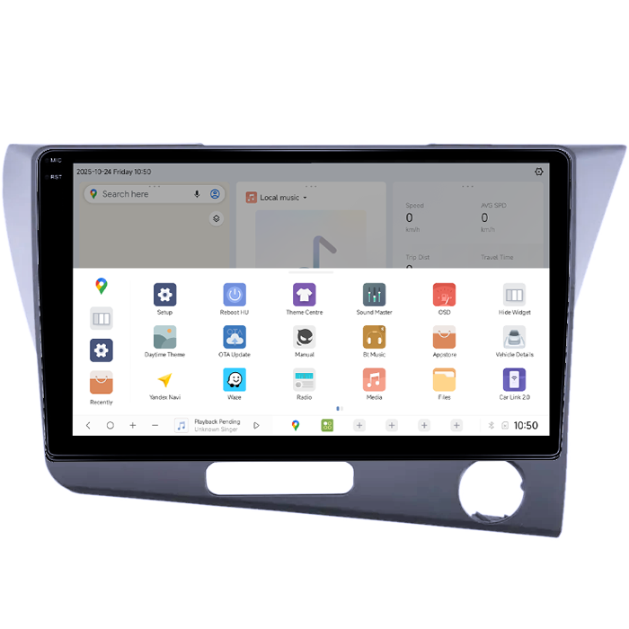 Navigatie dedicata Honda CR-Z, DUDU3, 4GB RAM 64GB ROM, Octacore, Platforma 8581, Android, Display QLED 9", DSP, Carplay&AndroidAuto [3]