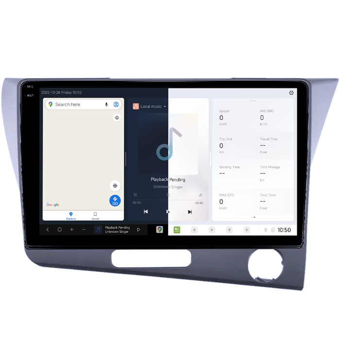 Navigatie dedicata Honda CR-Z, DUDU3, 4GB RAM 64GB ROM, Octacore, Platforma 8581, Android, Display QLED 9", DSP, Carplay&AndroidAuto [2]