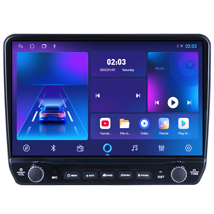 Navigatie dedicata Honda CR-V 2022+ Tesla cu butoane rotative model 2024, 4GB RAM 64GB ROM, Procesor Quadcore, Android 14, Display QLED 10", DSP, Carplay&Android Auto [6]