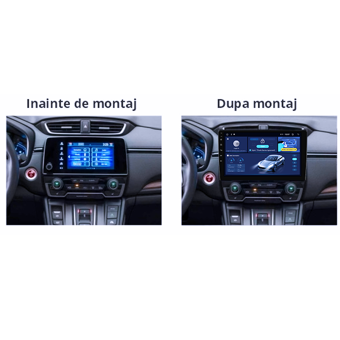 Navigatie dedicata Honda CR-V 2022+, 4GB RAM 64GB ROM, Octacore, Android 14, Display QLED 9", DSP, Carplay&Android Auto, SIM 4G, Ventilator Activ [4]