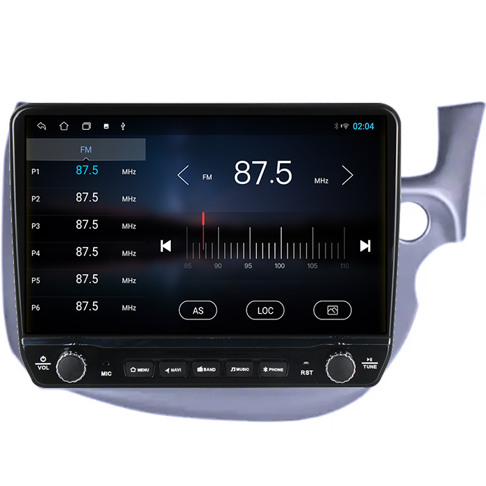 Navigatie dedicata Honda Fit 2008-2013 Tesla cu butoane rotative model 2024, 4GB RAM 64GB ROM, Procesor Quadcore, Android 14, Display QLED 10", DSP, Carplay&Android Auto [3]