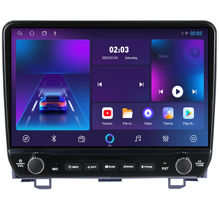 Navigatie dedicata Honda CR-V 2006-2012 Tesla cu butoane rotative model 2024, 4GB RAM 64GB ROM, Procesor Quadcore, Android 14, Display QLED 10", DSP, Carplay&Android Auto [6]