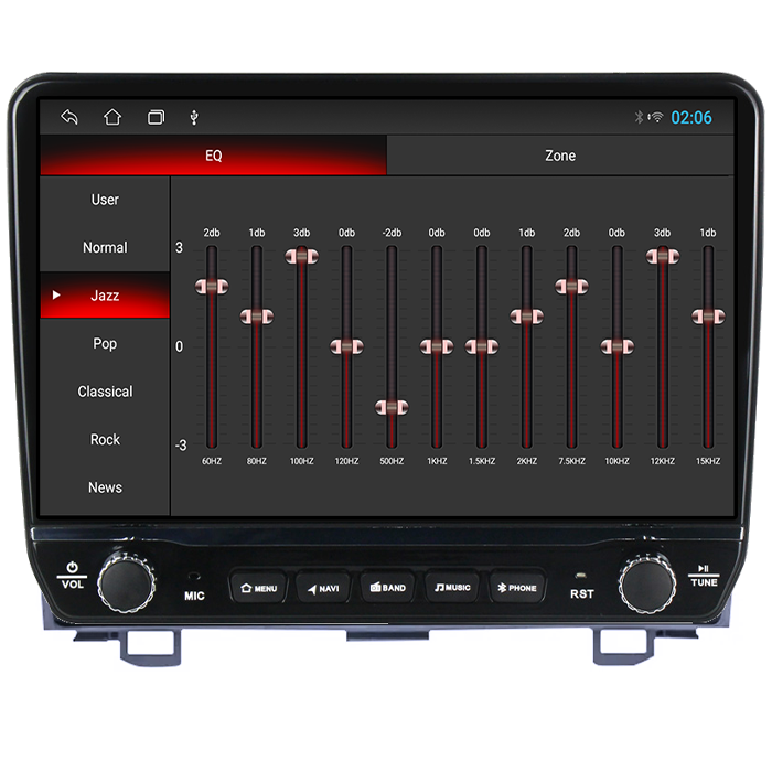 Navigatie dedicata Honda CR-V 2006-2012 Tesla cu butoane rotative model 2024, 4GB RAM 64GB ROM, Procesor Quadcore, Android 14, Display QLED 10", DSP, Carplay&Android Auto [2]