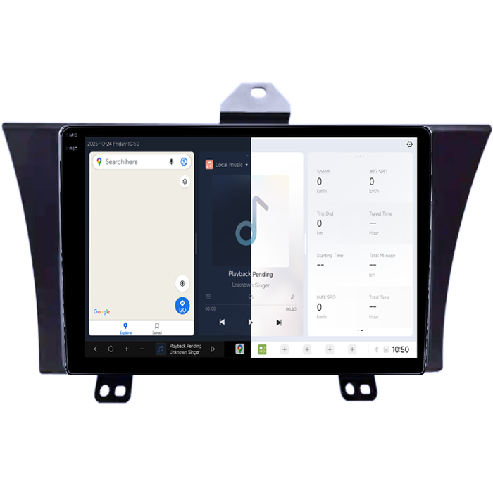 Navigatie dedicata Honda Elysion 2012-2015, DUDU3, 4GB RAM 64GB ROM, Octacore, Platforma 8581, Android, Display QLED 9", DSP, Carplay&AndroidAuto [2]