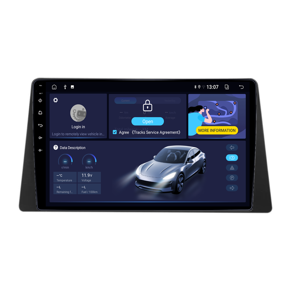 Navigatie dedicata Honda ZR-V 2022, 12GB RAM 256GB ROM, Android 14, Rezolutie 2K, Display QLED, 9", DSP, Carplay, Android Auto, Internet, Youtube, Waze, Wi Fi, USB [2]