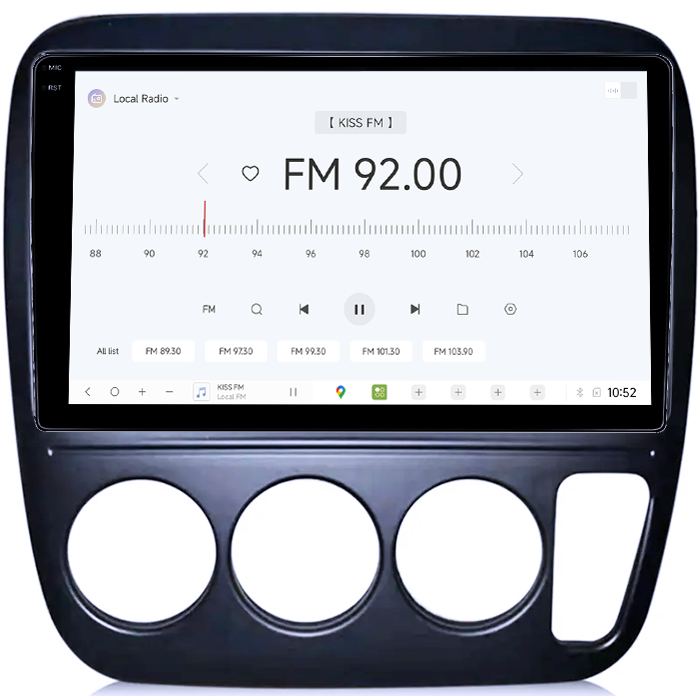 Navigatie dedicata Honda CR-V 1998, DUDU3, 4GB RAM 64GB ROM, Octacore, Platforma 8581, Android, Display QLED 9", DSP, Carplay&AndroidAuto [4]