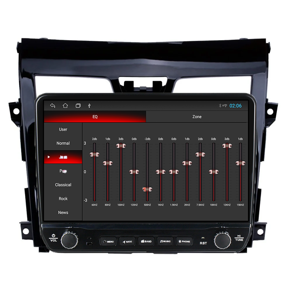 Navigatie dedicata Nissan Teana 3 2013-2015 Tesla Cu Butoane Rotative Model 2024, ANDROID 13, 10 inch , 8+128GB, Internet, Aplicatii, Waze, GPS [5]