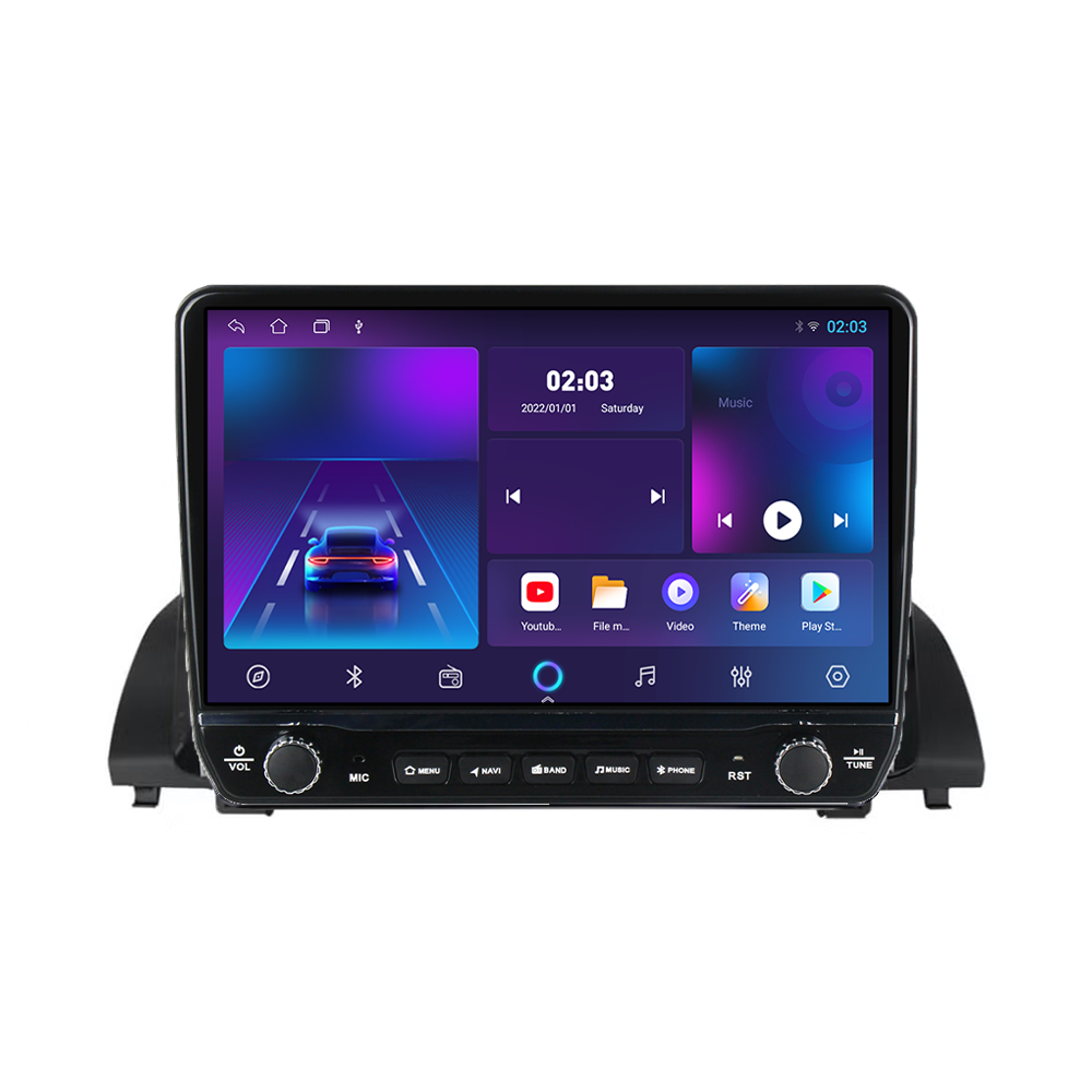 Navigatie dedicata Honda Accord X 2018- Tesla Cu Butoane Rotative Model 2024, ANDROID 13, 10 inch , 8+128GB, Internet, Aplicatii, Waze, GPS [2]