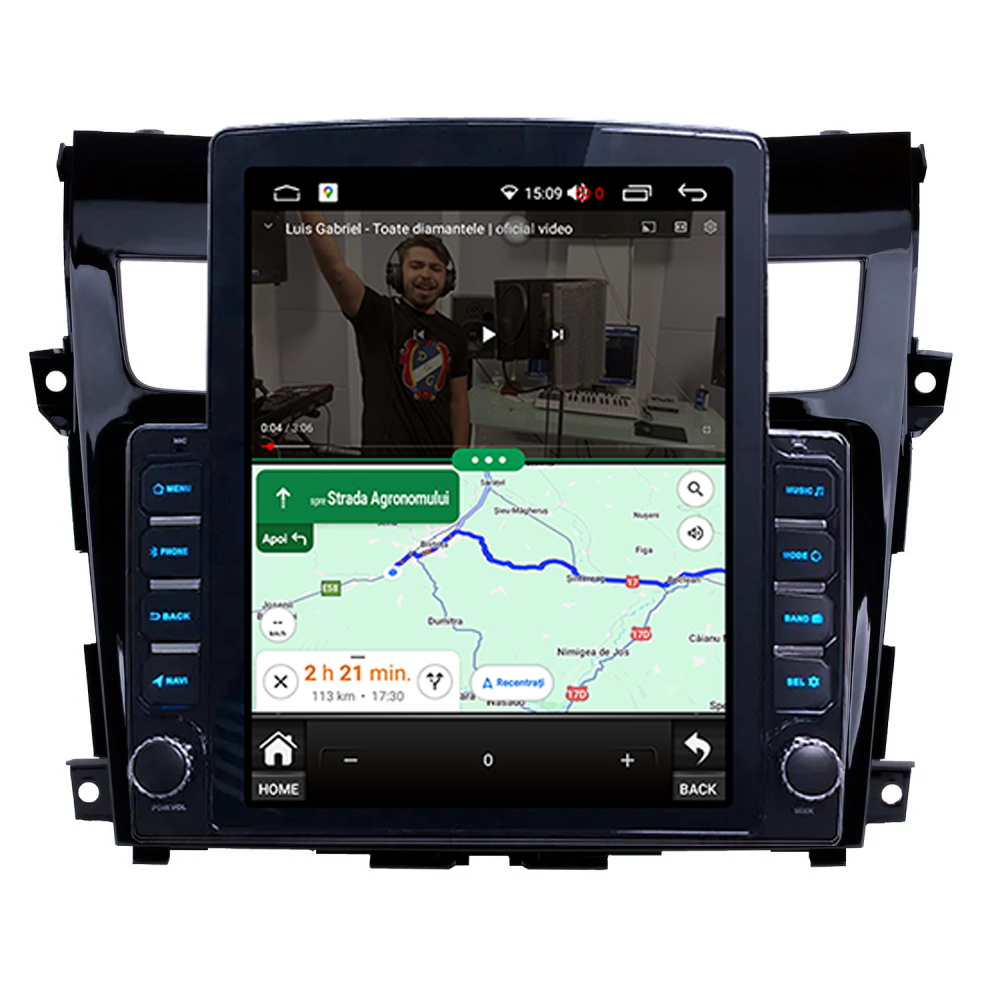 Navigatie dedicata Nissan Teana 3 2013-2015 Tesla Style, 4GB RAM 64GB ROM, Procesor Quadcore, Android 14, Display QLED 9.7", DSP, Carplay&Android Auto [5]