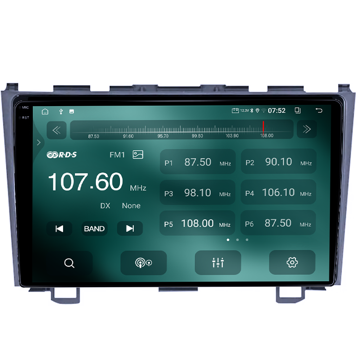 Navigatie dedicata Honda CRV 2006-2011, 4GB RAM 64GB ROM, Procesor Qualcomm Octacore, Android 14, Rezolutie 2K, Display QLED 9", DSP, Carplay&Android Auto, SIM 4G [3]