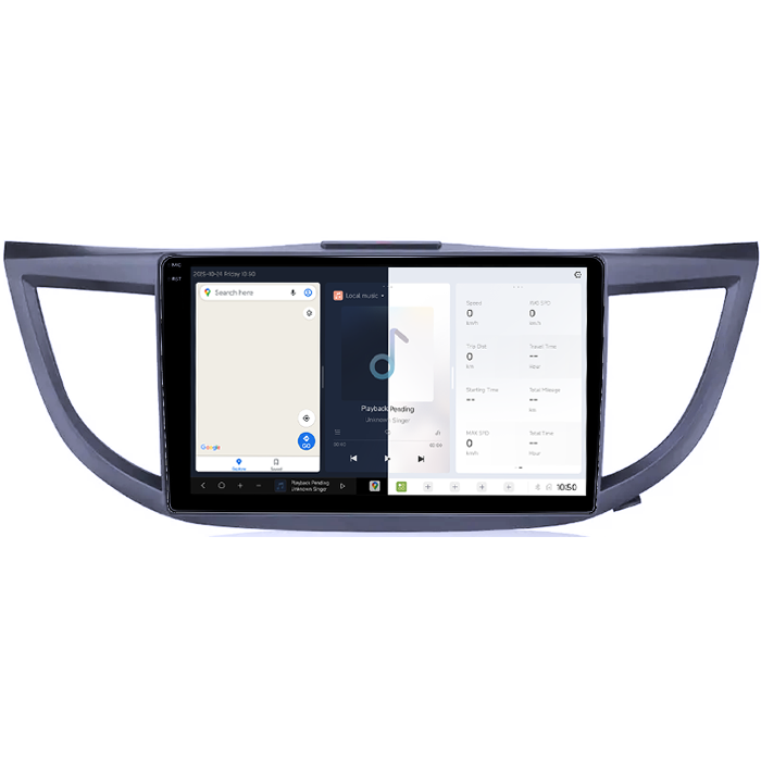 Navigatie dedicata Honda CRV 2012-2017, DUDU3, 4GB RAM 64GB ROM, Octacore, Platforma 8581, Android, Display QLED 9", DSP, Carplay&AndroidAuto [2]