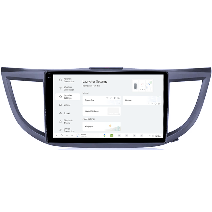 Navigatie dedicata Honda CRV 2012-2017, DUDU3, 4GB RAM 64GB ROM, Octacore, Platforma 8581, Android, Display QLED 9", DSP, Carplay&AndroidAuto [5]