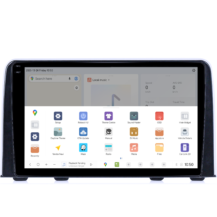 Navigatie dedicata Honda CR-V 2016-2018, DUDU3, 4GB RAM 64GB ROM, Octacore, Platforma 8581, Android, Display QLED 9", DSP, Carplay&AndroidAuto [3]