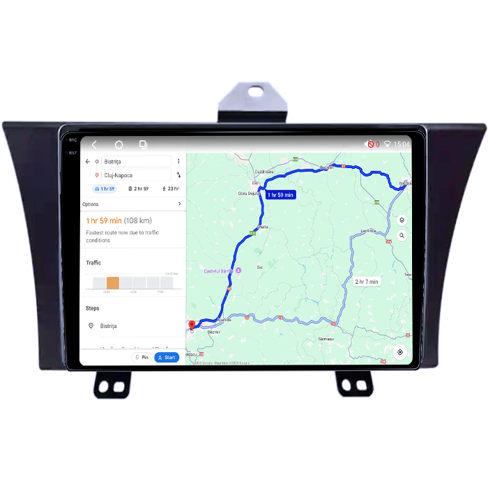 Navigatie dedicata Honda Elysion 2012-2015, 4GB RAM 64GB ROM, Octacore, Android 14, Display QLED 1K 9", Carplay&Android Auto, SIM 4G, Ventilator Activ [5]