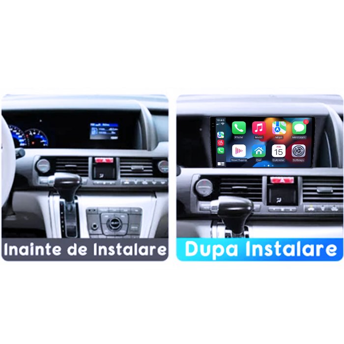 Navigatie dedicata Honda Elysion 2012-2015, 4GB RAM 64GB ROM, Procesor Qualcomm Octacore, Android 14, Rezolutie 2K, Display QLED 9", DSP, Carplay&Android Auto, SIM 4G [7]