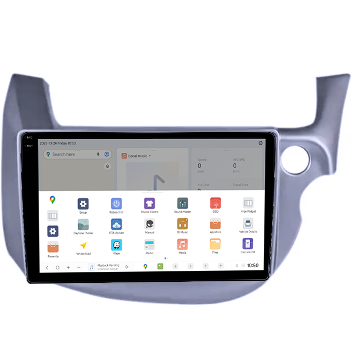 Navigatie dedicata Honda Fit/Jazz 2008-2013, DUDU3, 4GB RAM 64GB ROM, Octacore, Platforma 8581, Android, Display QLED 9", DSP, Carplay&AndroidAuto [3]