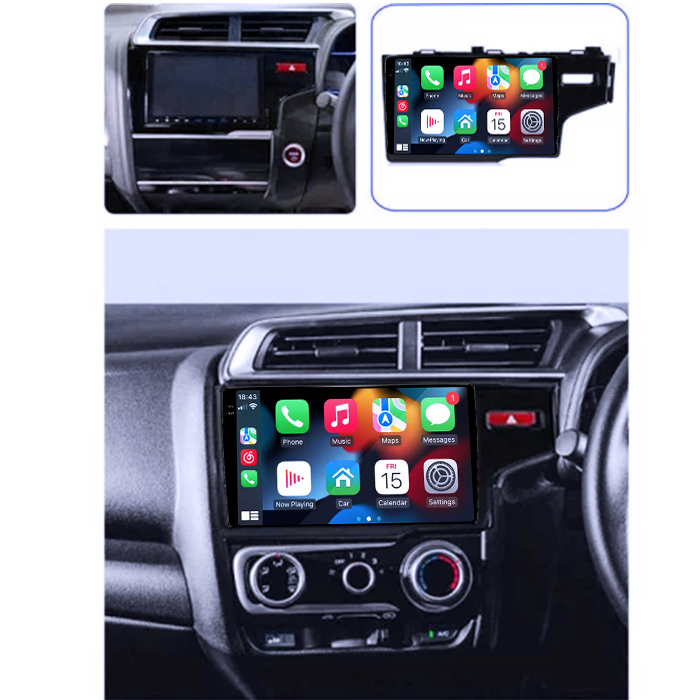 Navigatie dedicata Honda Fit 2014, 4GB RAM 64GB ROM, Procesor Qualcomm Octacore, Android 14, Rezolutie 2K, Display QLED 10", DSP, Carplay&Android Auto, SIM 4G [7]