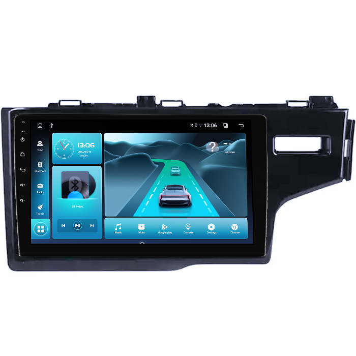 Navigatie dedicata Honda Fit 2014, 8GB RAM 128GB ROM, Octacore, Platforma TS18, Android 13, Display QLED 10”, Suporta camera 360º, DSP, Carplay&Android Auto, SIM 4G, Ventilator Activ [3]
