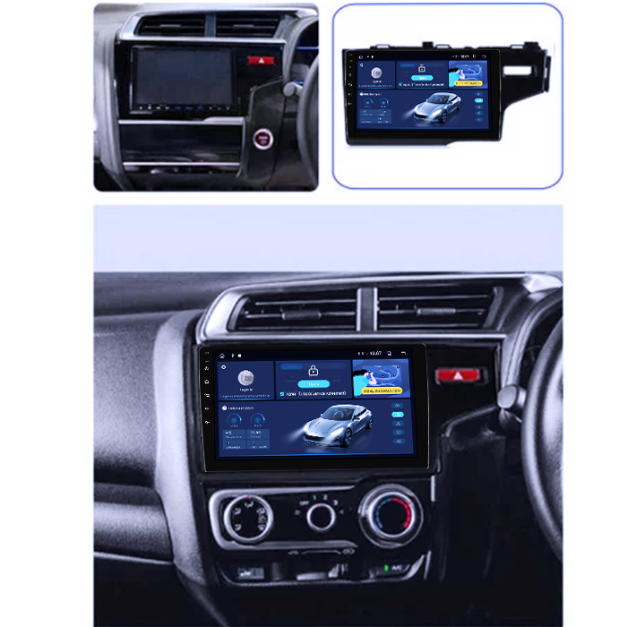 Navigatie dedicata Honda Fit 2014, 8GB RAM 128GB ROM, Octacore, Platforma TS18, Android 13, Display QLED 10”, Suporta camera 360º, DSP, Carplay&Android Auto, SIM 4G, Ventilator Activ [5]