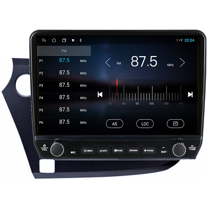 Navigatie dedicata Honda Insight 2009 - 2014 Tesla cu butoane rotative model 2024, 4GB RAM 64GB ROM, Procesor Quadcore, Android 14, Display QLED 10", DSP, Carplay&Android Auto [3]