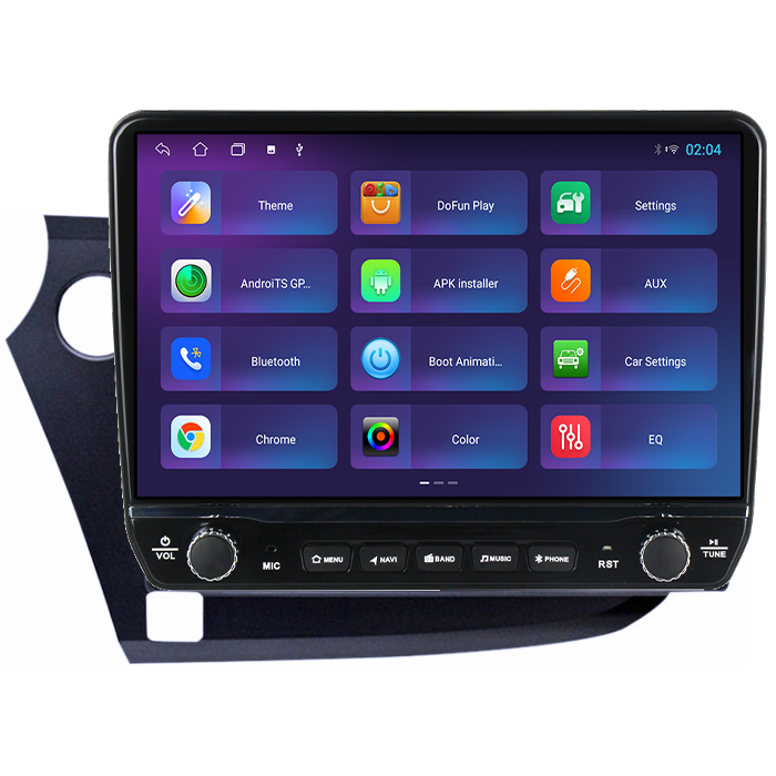 Navigatie dedicata Honda Insight 2009 - 2014 Tesla cu butoane rotative model 2024, 4GB RAM 64GB ROM, Procesor Quadcore, Android 14, Display QLED 10", DSP, Carplay&Android Auto [5]