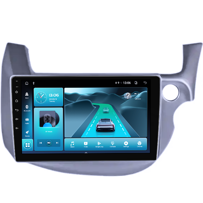 Navigatie dedicata Honda Fit/Jazz 2008-2013, 8GB RAM 128GB ROM, Octacore, Platforma TS18, Android 13, Display QLED 10”, Suporta camera 360º, DSP, Carplay&Android Auto, SIM 4G, Ventilator Activ [3]