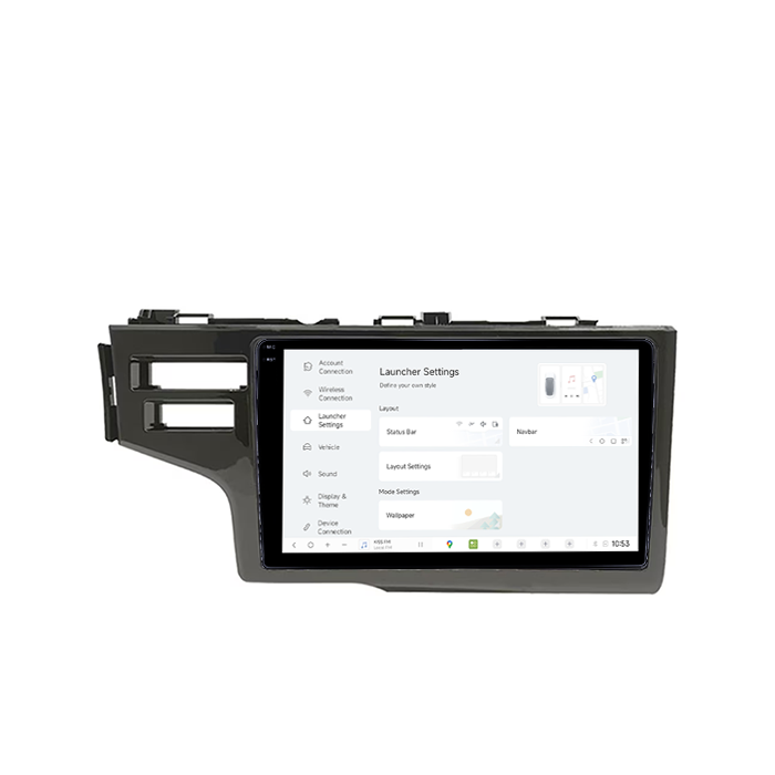 Navigatie dedicata Honda Fit Jazz 2014-2020, DUDU3, 4GB RAM 64GB ROM, Octacore, Platforma 8581, Android, Display QLED 9", DSP, Carplay&AndroidAuto [5]