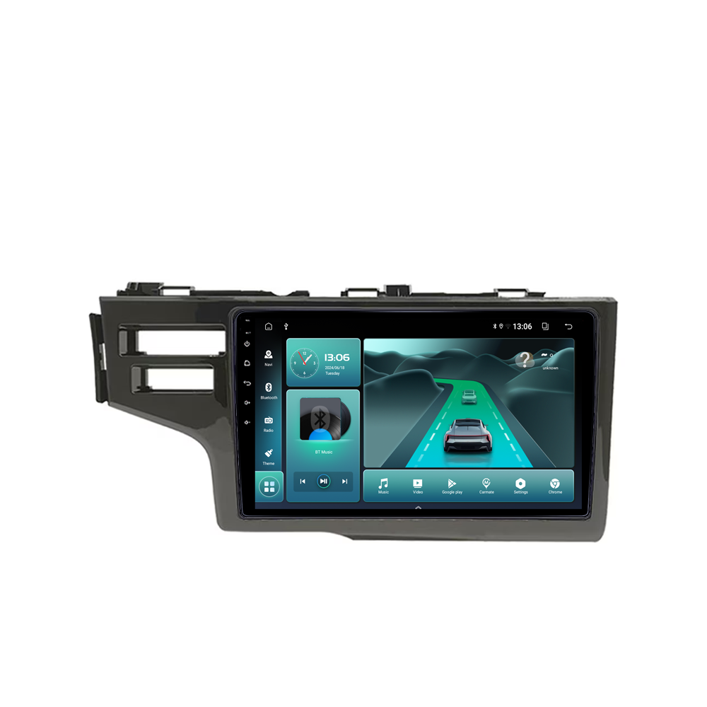 Navigatie dedicata Honda Fit Jazz 2014-2020, 4GB RAM 64GB ROM, Quadcore, Android 14, Display QLED  9", DSP, Carplay&Android Auto, Suport camere AHD [4]