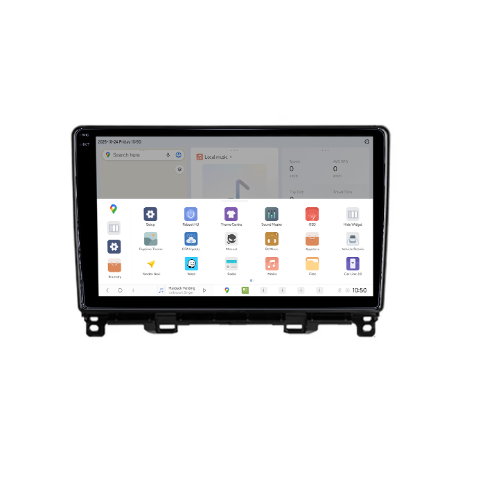 Navigatie dedicata Honda Fit Jazz 2020-2022, DUDU3, 4GB RAM 64GB ROM, Octacore, Platforma 8581, Android, Display QLED 9", DSP, Carplay&AndroidAuto [3]