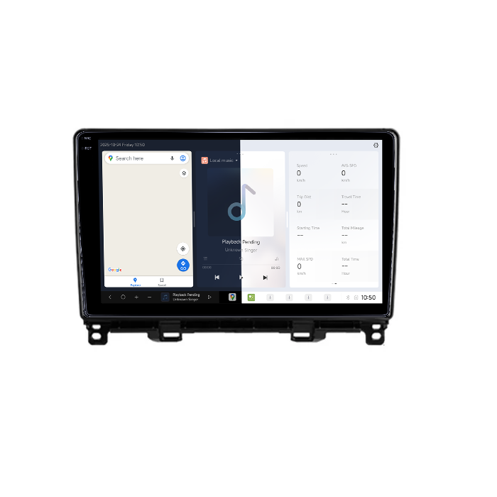 Navigatie dedicata Honda Fit Jazz 2020-2022, DUDU3, 4GB RAM 64GB ROM, Octacore, Platforma 8581, Android, Display QLED 9", DSP, Carplay&AndroidAuto [2]