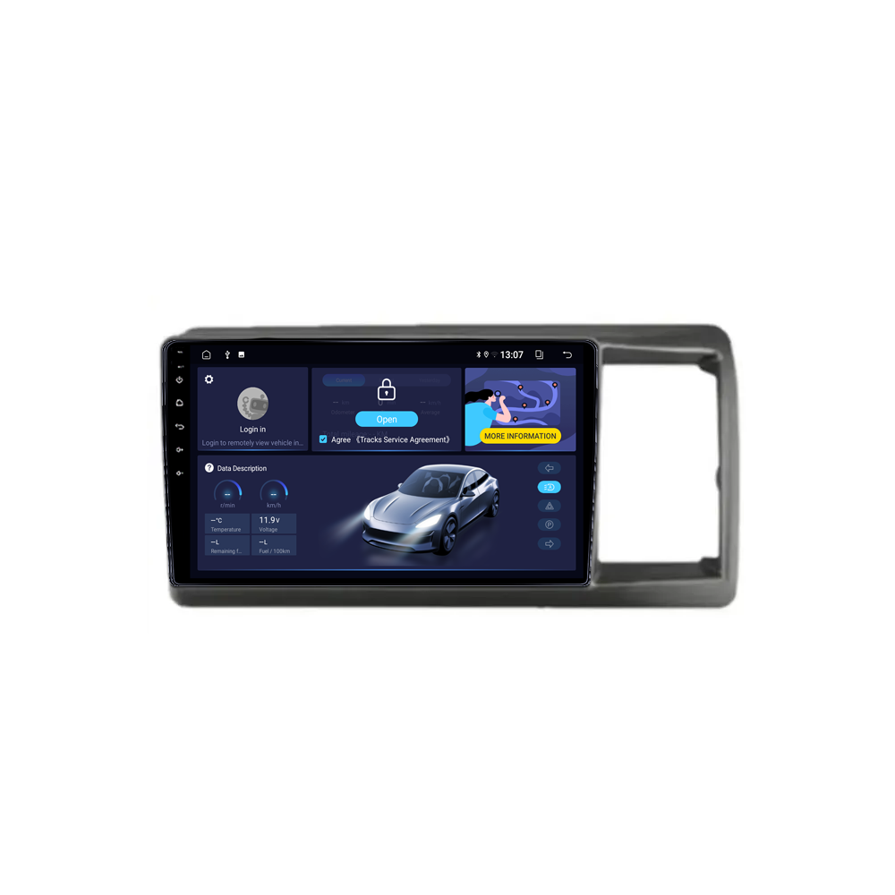 Navigatie dedicata Honda Crossroad 2007-2010, 8GB RAM 128GB ROM, Octacore, Platforma TS18, Android 14, Display QLED 9", Suporta camera 360", DSP, Carplay&AndroidAuto [2]
