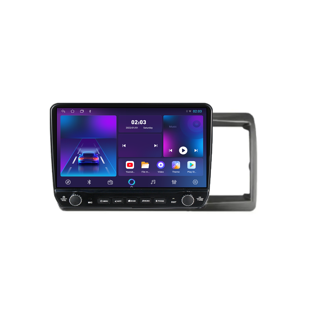 Navigatie dedicata Honda Crossroad 2007-2010 Tesla Cu Butoane Rotative Model 2024, ANDROID 13, 10 inch , 8+128GB, Internet, Aplicatii, Waze, GPS [2]