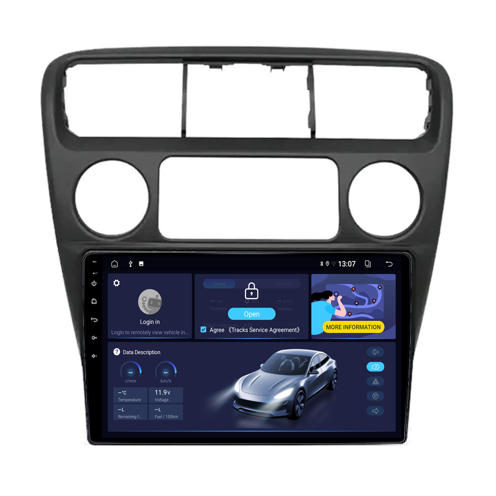 Navigatie dedicata Honda Accord VI 1998-2003, 8GB RAM 128GB ROM, Octacore, Platforma TS18, Android 14, Display QLED 9", Suporta camera 360", DSP, Carplay&AndroidAuto [2]