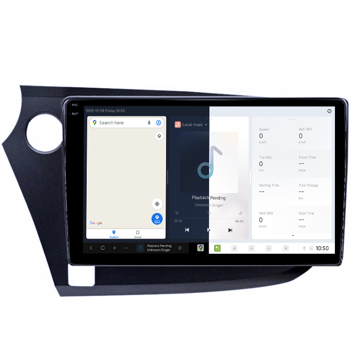 Navigatie dedicata Honda Insight 2009-2014, DUDU3, 4GB RAM 64GB ROM, Octacore, Platforma 8581, Android, Display QLED 9", DSP, Carplay&AndroidAuto [2]