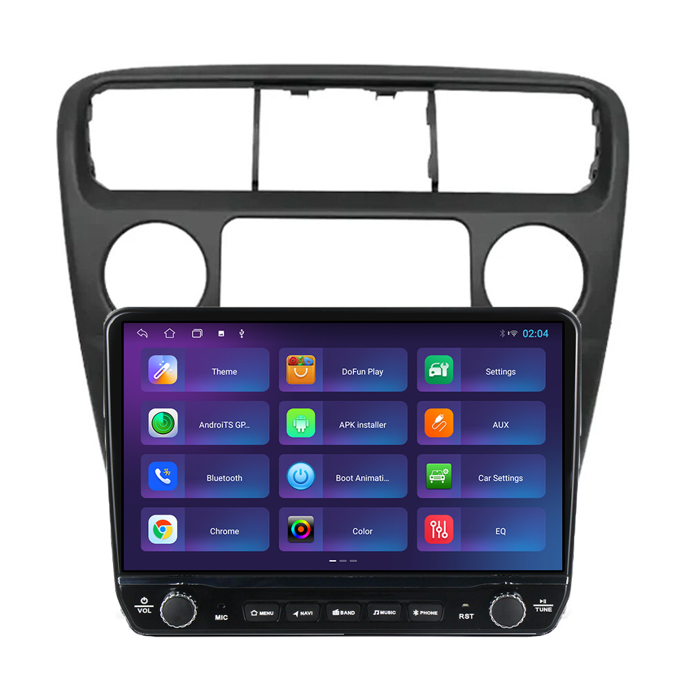 Navigatie dedicata Honda Accord VI 1998-2003 Tesla Cu Butoane Rotative Model 2024, 4GB RAM 64GB ROM, Procesor Quadcore, Android 14, Display QLED 10", DSP, Carplay&Android [3]