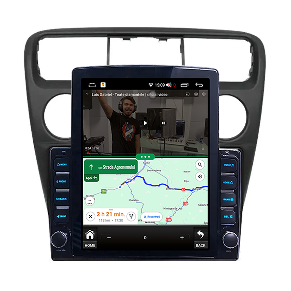 Navigatie dedicata Honda Accord VI 1998-2003 Tesla Style, 4GB RAM 64GB ROM, Procesor Quadcore, Android 14, Display QLED 9.7", DSP, Carplay&Android Auto [5]