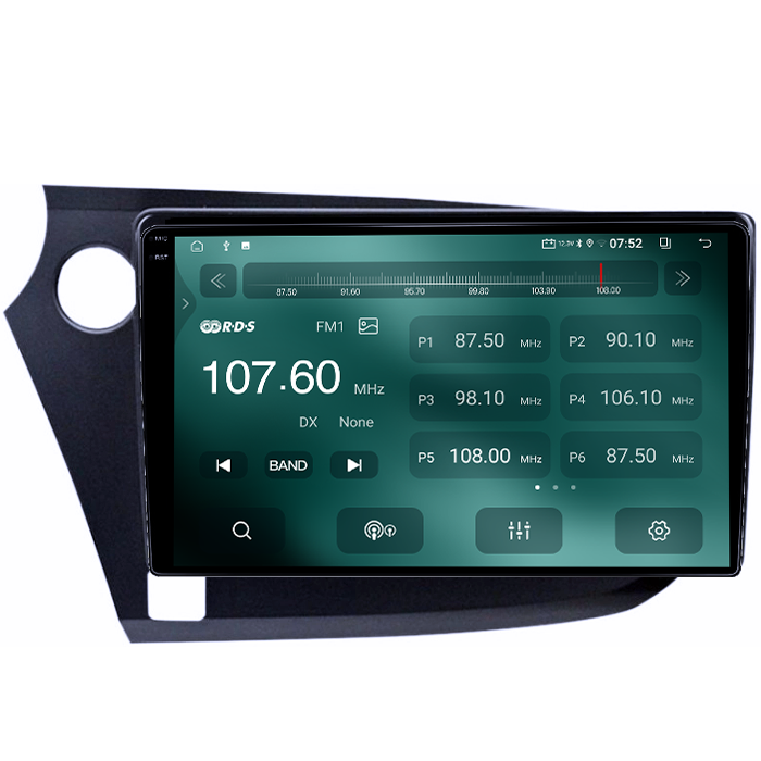 Navigatie dedicata Honda Insight 2009 -2014, 4GB RAM 64GB ROM, Quadcore, Android 14, Display QLED 1K 9", DSP, Carplay&Android Auto, Suport camere AHD [3]